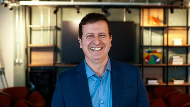 Brasília (DF) 04/04/2025 - Presidente do porto digital, Pierre Lucena - Programa Destino Futuro.
Foto: Elvis Aleleuia/Divulgação